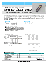 Datasheet S3904-1024Q производства Hamamatsu